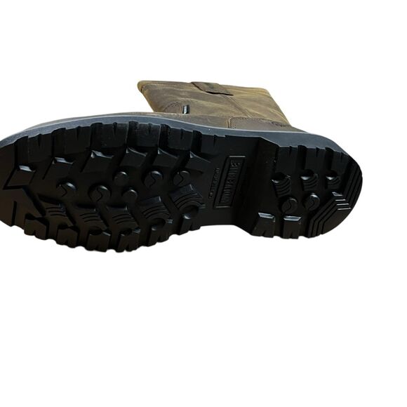 Wolverine Men's 11 Floorhand Waterproof 10" Steel Toe Work Boot brown - Picture 7 of 8